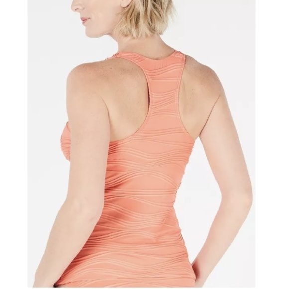 GO by Gossip Wavelength Textured Scoop-Neck Tankin - Picture 2 of 8